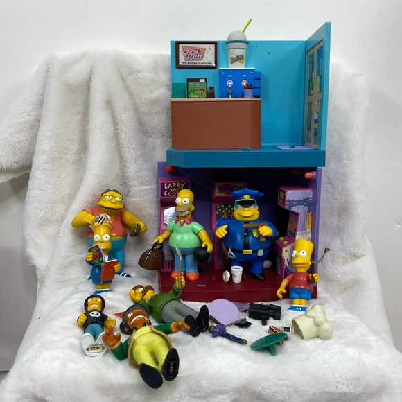 Simpsons Toys Interactive 200s World Of Springfield Playsets And